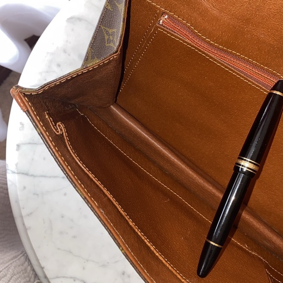 Louis Vuitton Dame Clutch Shoulder Great Condition Authentic Vintage Monogram - Picture 8 of 15